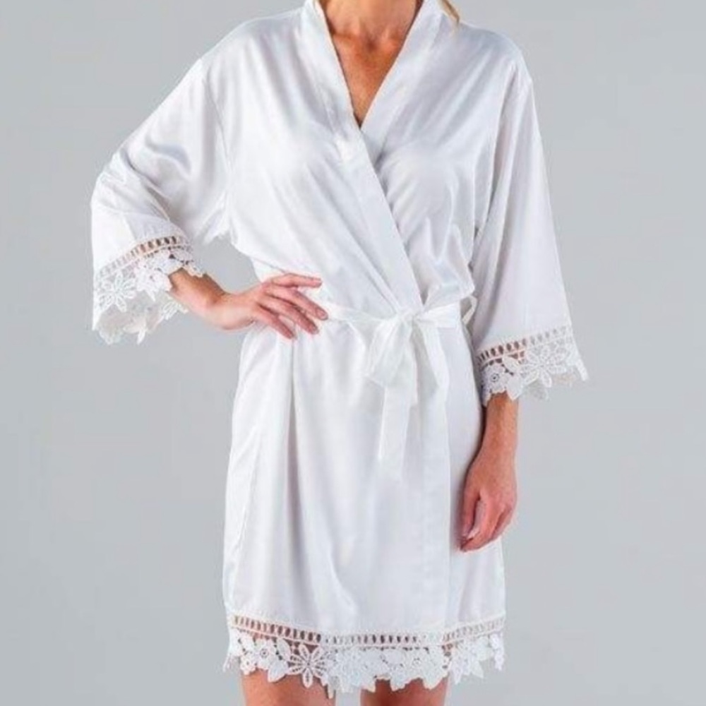Kennedy Blue Bridal Robe